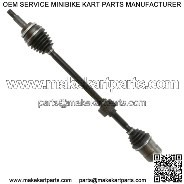 Front Passenger CV Axle Shaft for 2003 - 2008 Pontiac Vibe Toyota Corolla Matrix (For: Toyota) - Image 2
