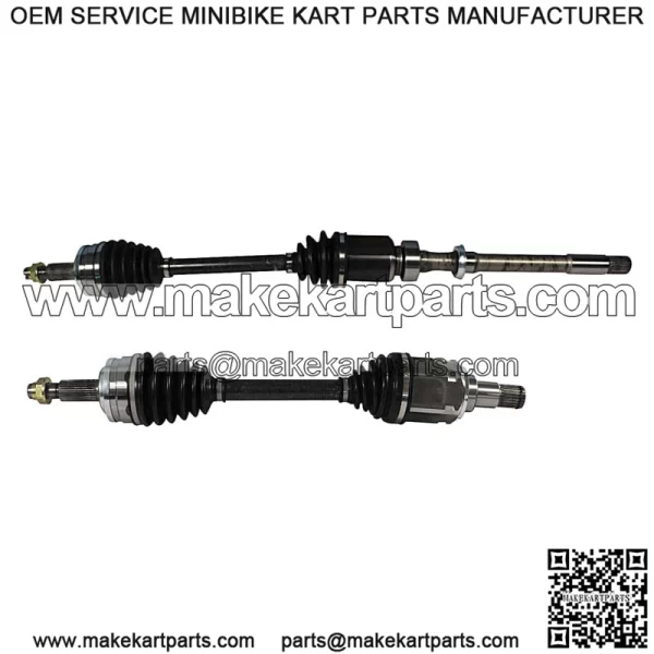 Front Pair CV Axle Joint Shaft Assembly for Toyota RAV4 AWD 2.5L L4 2013-2018 (For: Toyota)