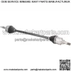 Fits 2017 Toyota Corolla iM 1X Front Right CV Axle Shaft (For: Toyota) - Image 4