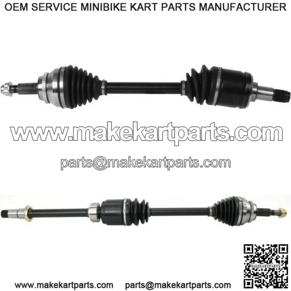 Front Right & Left CV Joint Axle Shafts Assemblies Kit Set For Toyota Sienna FWD (For: Toyota)