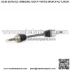 CV Axle Shaft TO-8204 fits 06-19 Toyota Yaris (For: Toyota) - Image 2