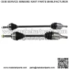 CV Axle Shaft Front Left & Right Set fit for Toyota Prius 1.5L L4 FHEV 2004-09 (For: Toyota) - Image 2