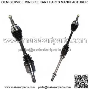 Front Pair CV Axle Joint Shaft Assembly Fits Lexus RX400h Highlander 3.3L 06-08 (For: Toyota)