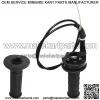 7/8" Handlebar Grip Throttle Cable Clutch Brake Lever For Honda Baja Doodlebug - Image 3