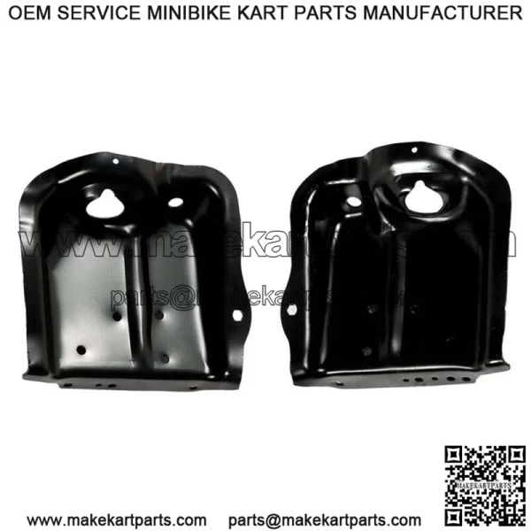 Front Coil Spring Tower Shock Mount Right & Left Set for Ford F150 1980-1996 2PC - Image 3