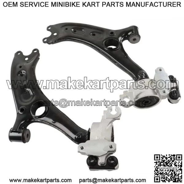 For 2017 - 2019 Honda CR-V Front Lower Control Arms Ball Joint Pair Kit - Image 4