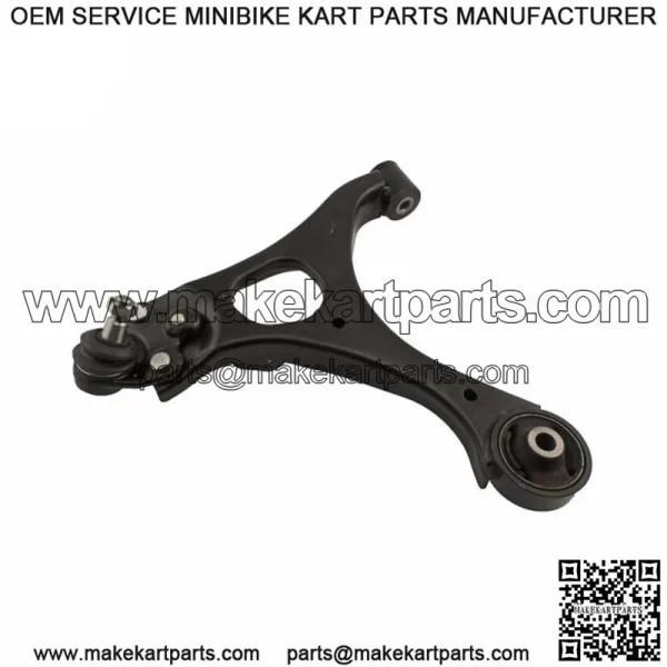 For 2006-2011 Acura CSX 2.0L Front Lower Control Arm Set Ball Joints Black 4pc - Image 2
