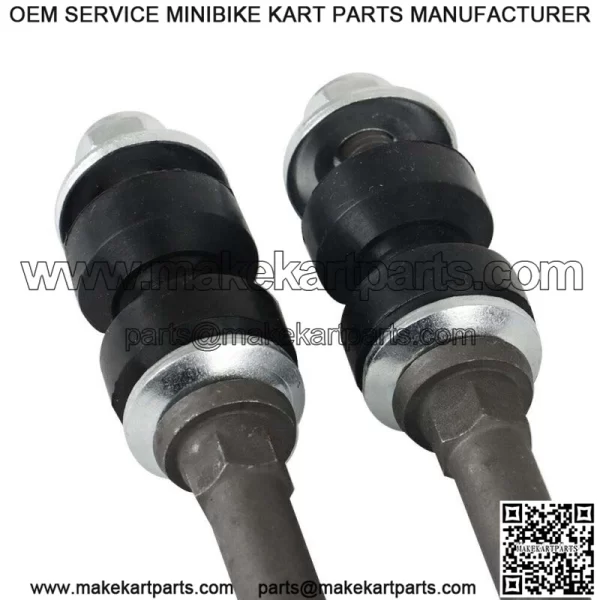 For 2006-2015 Dodge Ram 1500 4WD 3.0L K80894 Pair (2) Front Stabilizer Bar Links - Image 2