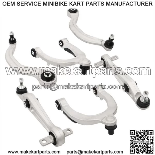 For 2017-2021 Tesla 3 Front Upper & Lower Control Arm and Ball Joint Assembly 6x