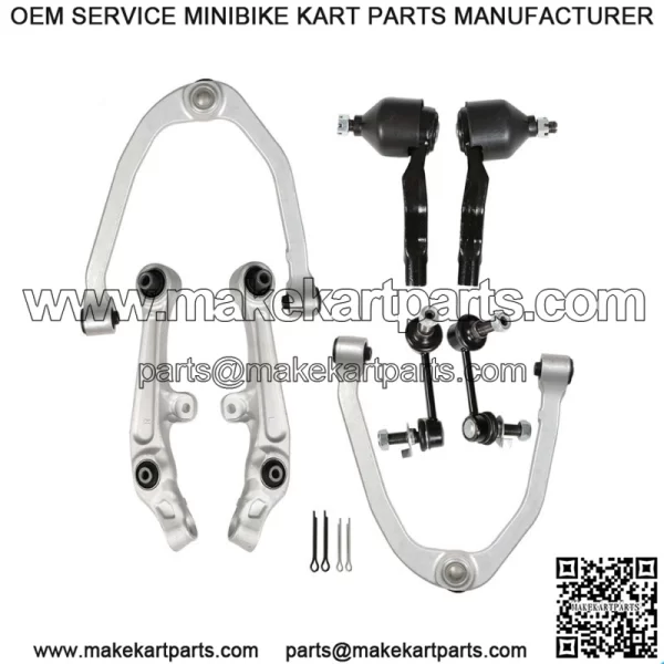 For 2003-07 Infiniti G35 03-09 Nissan 350Z Front Control Arms Tierods Sway Bars