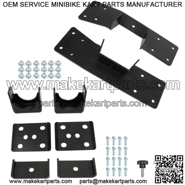 For 1999-2006 Silverado & Sierra 1500 6" Rear Axle Lowering C Notch & Flip Kit - Image 2