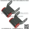 For 1988-1998 Chevy GMC K1500 K2500 4WD Rear Spring Shackle 1.5" or 2" Lift Kit - Image 3