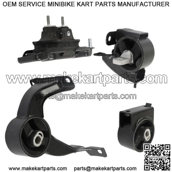 Front  Rear & Right Engine Mounts With Left Trans Mount 4PCS For RAM C/V 3.6L AT