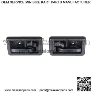 Pair Left+Right Side Interior Door Handles For 1987-2004 Jeep Wrangler YJ TJ
