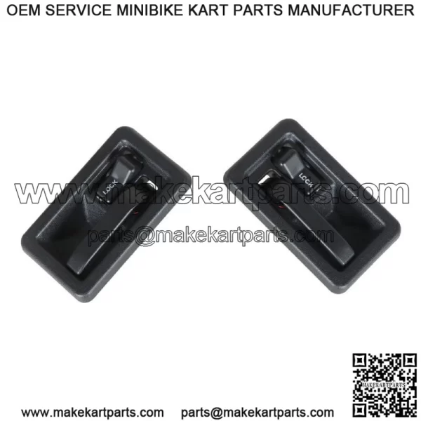 Pair Left+Right Side Interior Door Handles For 1987-2004 Jeep Wrangler YJ TJ - Image 4