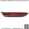For 1990-1994 Chevrolet GMC 15691218 Front Right Passenger Side Door Armrest Red - Image 2