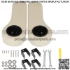 Golf Cart Armrest with Cup Holder Fits For EZGO Club Car Yamaha Black/Beige/Gray - Image 2