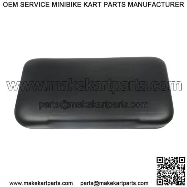 Black Front Seat Bottom For EZGO Medalist TXT 1994-2013 Golf Cart Hardware Incl. - Image 4