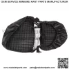 Black 4PCS Golf Carts Front And Rear Seat Covers For EZGO Medalist TXT 1994-2013 - Image 4