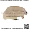 Driver Bottom Beige Cloth Seat Cover For 07-14 Chevy Silverado 1500 2500 3500HD