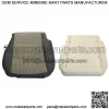 Left Driver Bottom Gray Cloth Seat Cover+Foam Cushion For Dodge Ram 1500 09-12 - Image 3