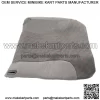 For Dodge Ram 1500 2500 3500 1994-1997 Seat Cover Front Driver Bottom Cloth Gray - Image 4
