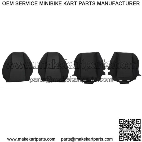 Seat Cover Bottom Top For 2007-14 Chevy Silverado 1500 2500HD 3500HD Left Right
