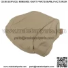 For 2013-2015 2016 Mercedes Benz GL350 GL450 Front Driver Seat Cover Tan Leather - Image 2