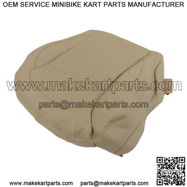 For 2013-2015 2016 Mercedes Benz GL350 GL450 Front Driver Seat Cover Tan Leather - Image 2