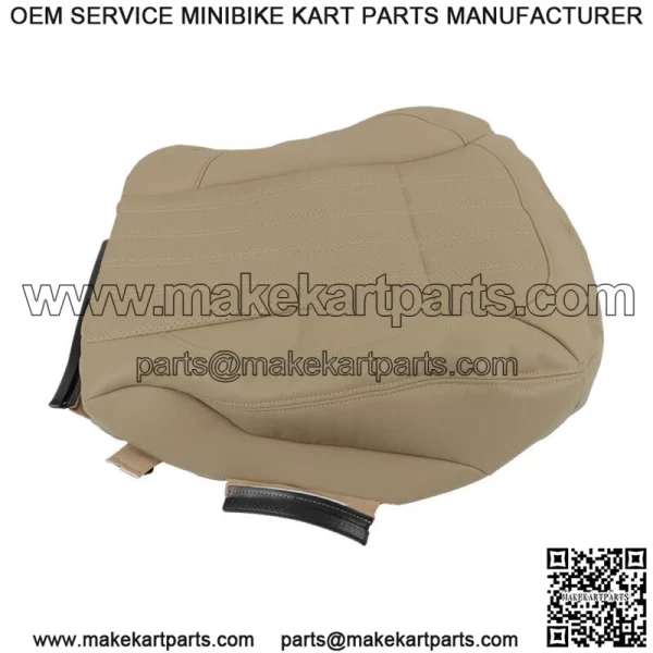 For 2013-2015 2016 Mercedes Benz GL350 GL450 Front Driver Seat Cover Tan Leather - Image 4
