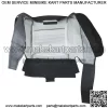 Front Driver Cloth Seat Cover For 2006-09 Dodge Ram 2500 3500 Regular Cab Gray - Image 2