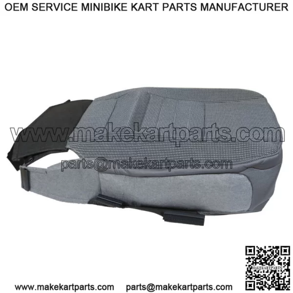 Front Driver Cloth Seat Cover For 2006-09 Dodge Ram 2500 3500 Regular Cab Gray - Image 4