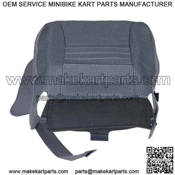 Front Driver Cloth Seat Cover For 2006-09 Dodge Ram 2500 3500 Regular Cab Gray - Image 5