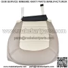 Driver Bottom Leatherette Seat Cover 2 Tone Beige For Ford Explorer 02 03 04 05 - Image 5