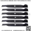 (6) Mower Blades  High Lift for Husqvarna and Poulan 532137380 50" Decks