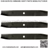 3PK  OEM Gravely Ariens 08861600 Lawn Mower Blades for 34" 50" ZT Mowers