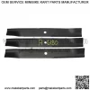 3 BLADES Fits ZTHD GRAVELY 60" WELDED DECKS BLADES - Image 4