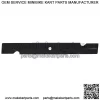 3434 3 Mower Blades Bobcat Ferris Scag Snapper 21 Length 2-1/2 Width .204 - Image 2
