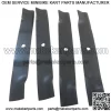 4 Hi-Lift Mower Blades 00450300 For 52" Deck, Bobcat Bunton 00273100, 355-061