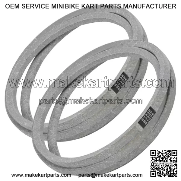 754-0467 Drive Belt For Cub Cadet 1170 1180 1212 1600 1800 LT 1040 - Image 3