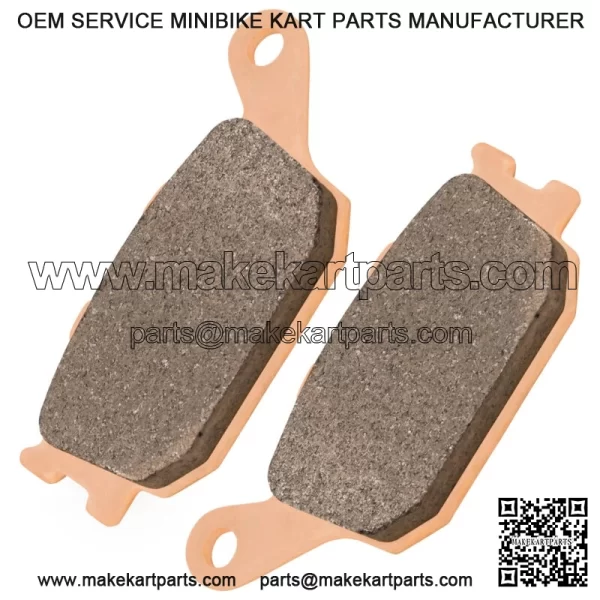 Rear Brake Pads for Kawasaki ZR900 ZR1000 H2 ZX400 Ninja ABS KRT 2018-2025 - Image 3