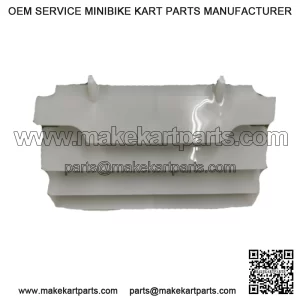 White Kawasaki Radiator Guard KX125 KX250 KX500 KX 125 250 500  14037-1099-RZ