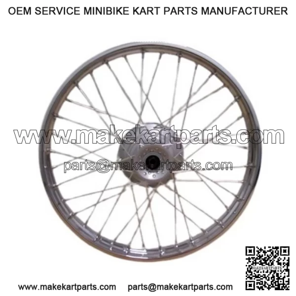 NEW HONDA OEM COMPLETE FRONT WHEEL 1985-2013 XR100R / CRF100R New 44650-KSJ-315