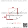 48285 486284 52" Deck Drive V Belt For Scag Super Z SMZ52  SSZ18 20 22 STHM 18 - Image 2