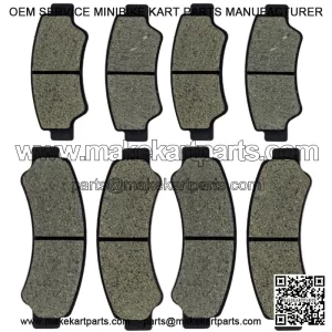 Brake Pad Set for CFMoto CFORCE 600 800 ZFORCE 500 1000 Organic (For: CF-Moto)