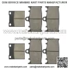Front Rear Brake Pads for Suzuki GSX-R750 GSXR750 2000-2003 / TL1000S 1997-2001