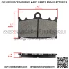 Front Rear Brake Pads for Suzuki GSX-R750 GSXR750 2000-2003 / TL1000S 1997-2001 - Image 3
