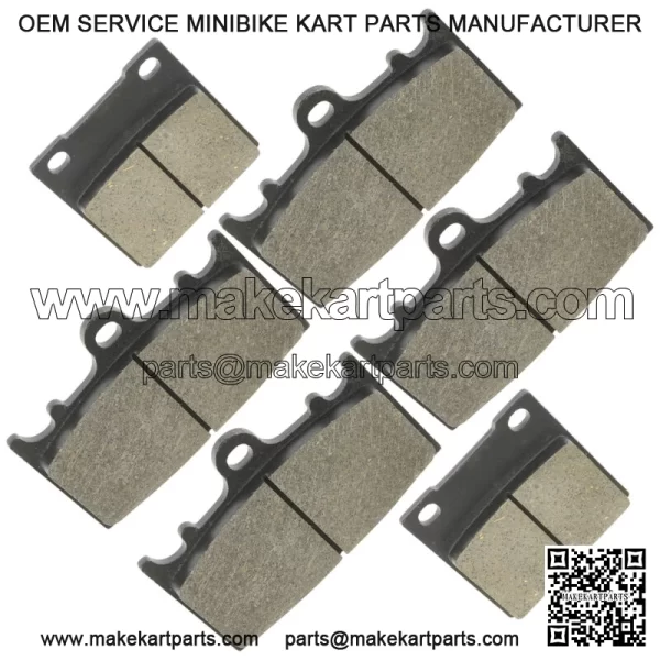 Front Rear Brake Pads for Suzuki GSX-R750 GSXR750 2000-2003 / TL1000S 1997-2001 - Image 4