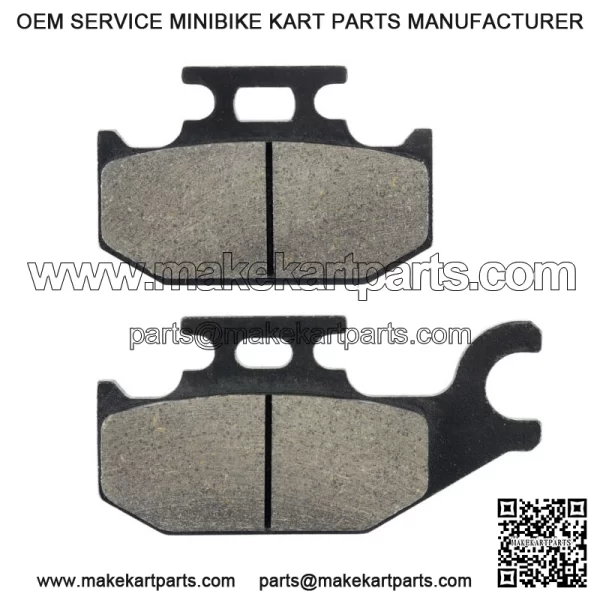 Brake Pads for Yamaha Wolverine 450 YFM450 2006-2010 Rear Brakes (For: Yamaha)