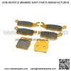 Yamaha Raptor 250 Ceramic Brake Pad Set Front & Rear 2008-2013 (For: Yamaha)